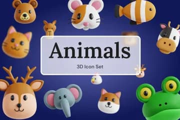 3D免扣素材动物动物