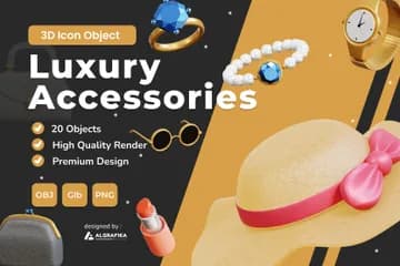 3D立体免扣素材服装豪华配件模型
